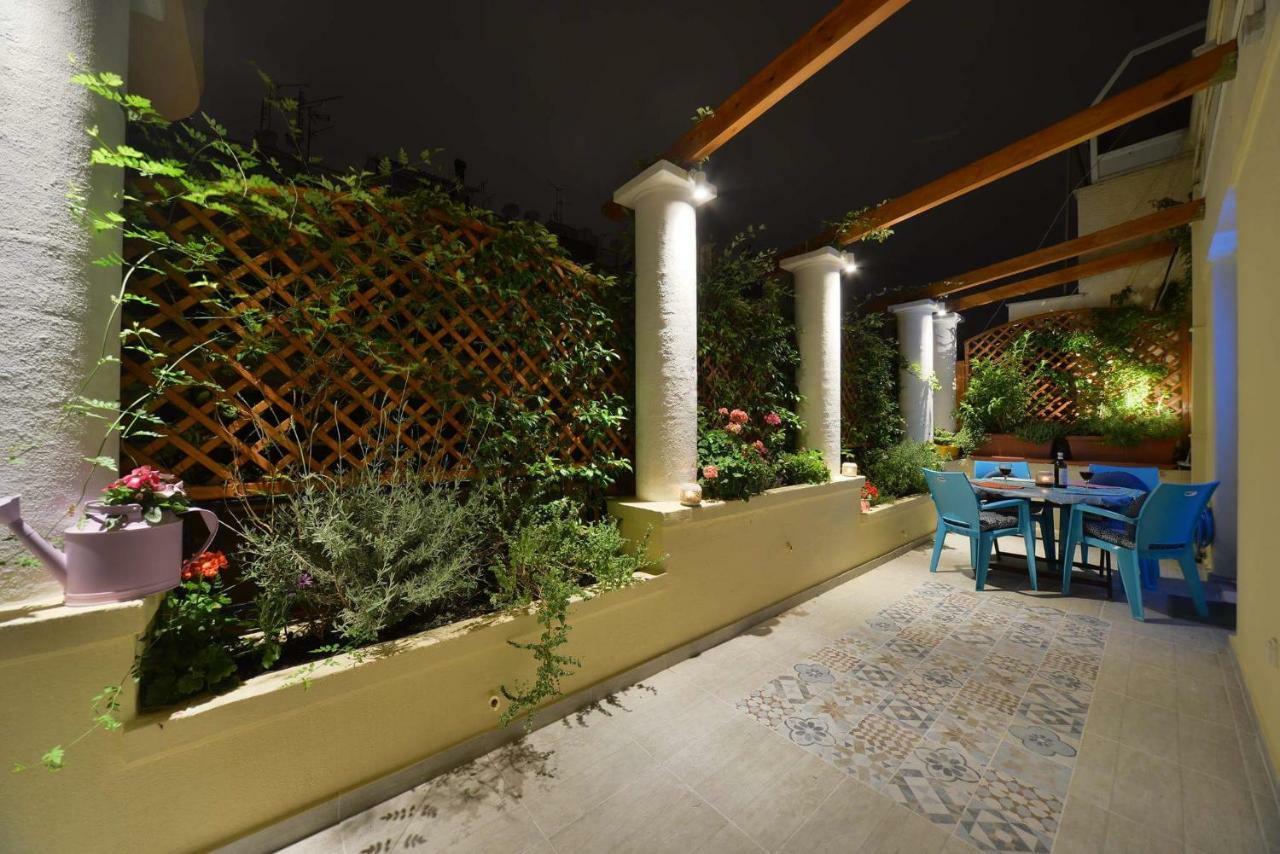 Oasis Veranda Under Columns.Kolonaki Embassy Area. Athen Eksteriør bilde